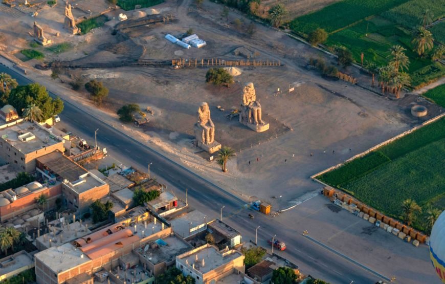 2-Day Luxor Adventure & Hot Air Balloon Ride – (Special Group Discount)