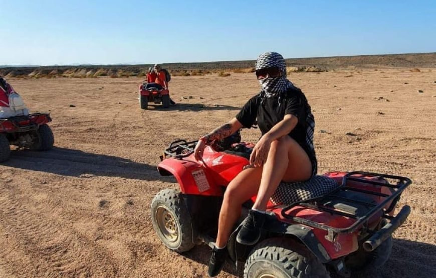 Quad Bike & Camel Ride Safari – An Unforgettable Desert Adventure in Marsa Alam!