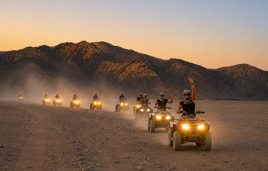 Super Safari Adventure: Jeep, Quads, Camels & Sunset BBQ in Marsa Alam